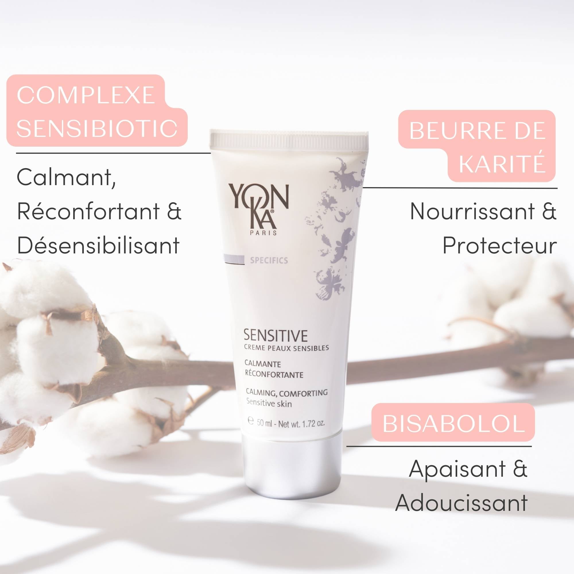 CADEAU Sensitive Crème Peaux sensibles