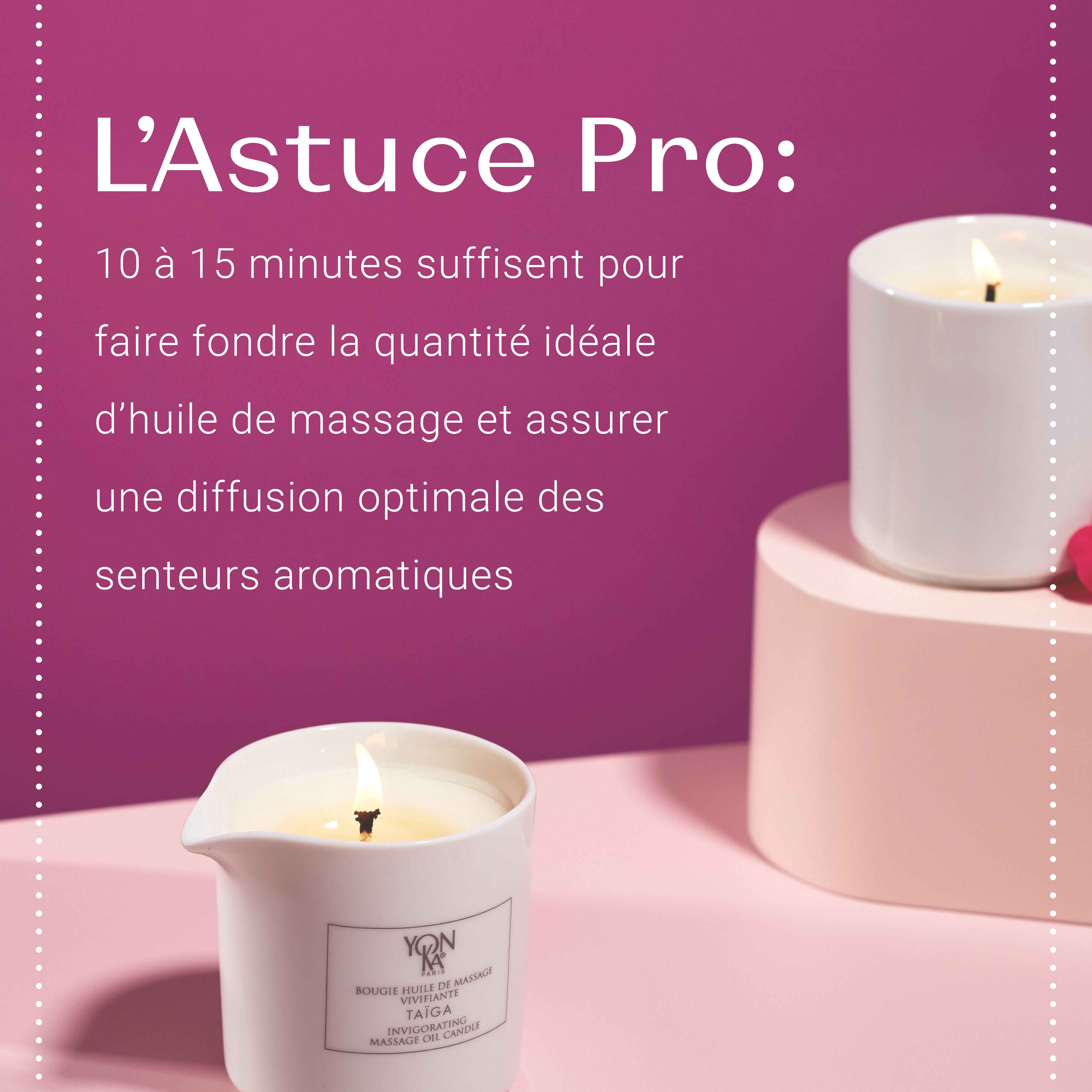 Bougie de Massage Taïga