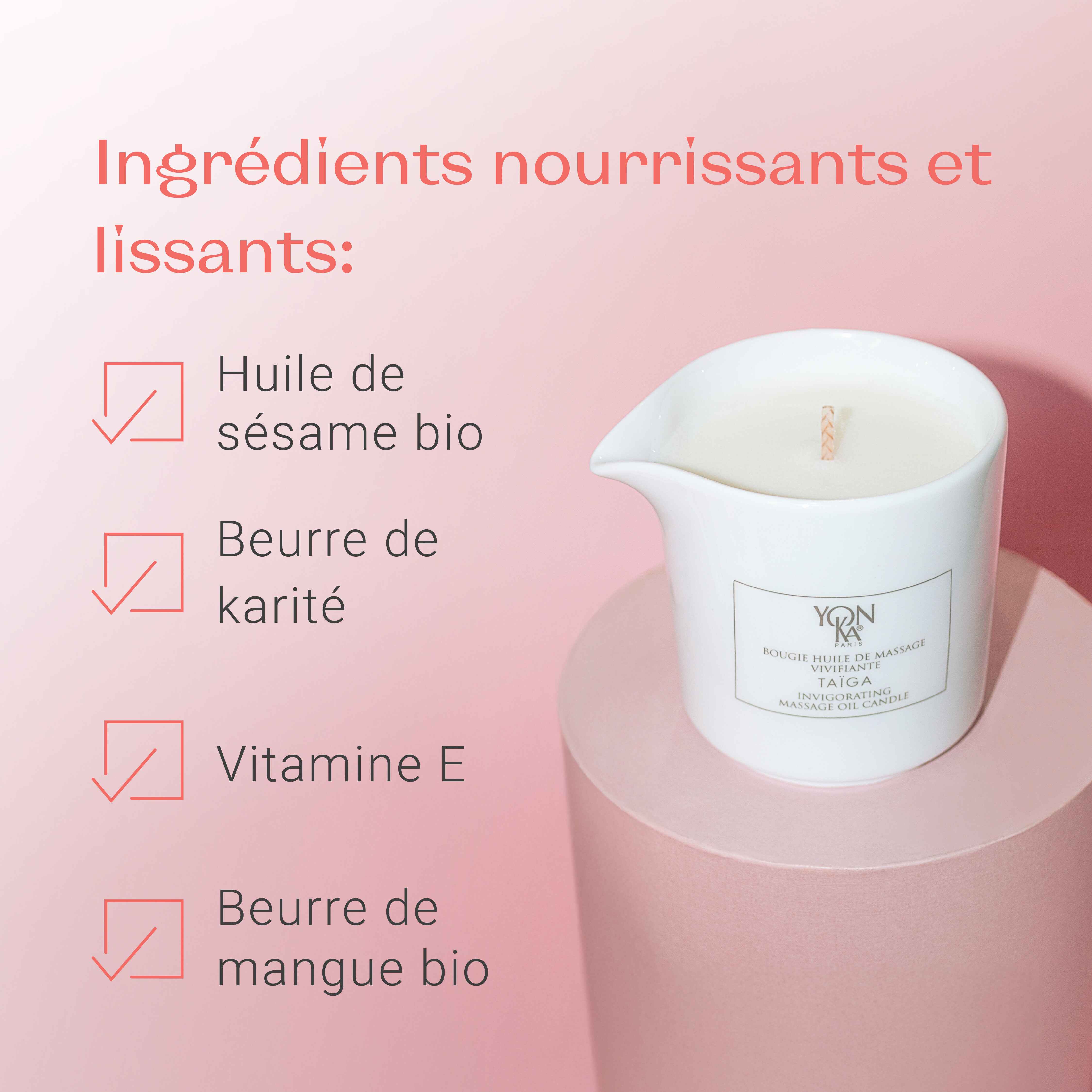 Bougie de Massage Taïga