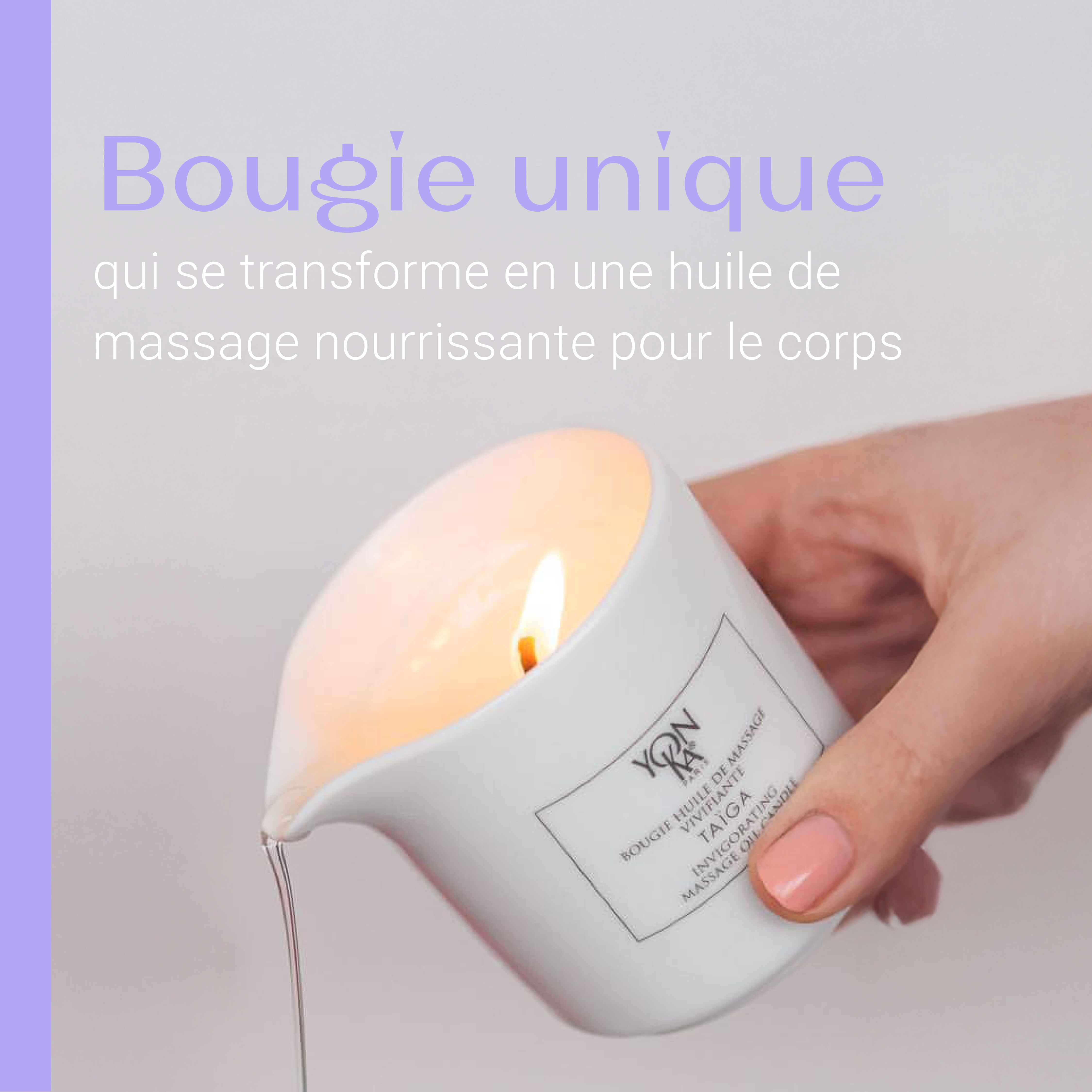 Bougie de Massage Taïga
